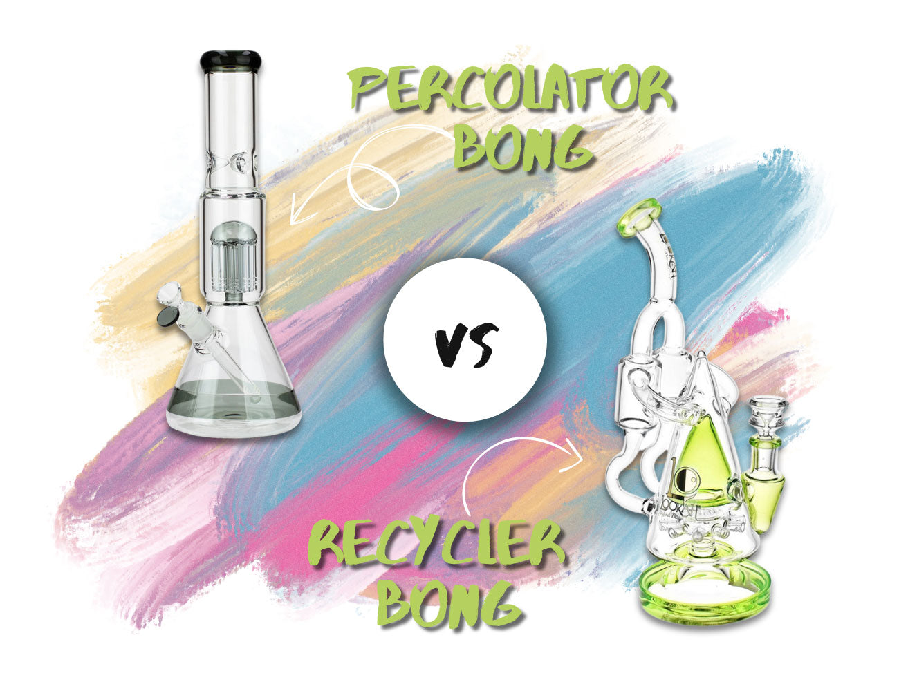 Recycler Bong VS Percolator – What&rsquo;s Right for You? – PILOTDIARY