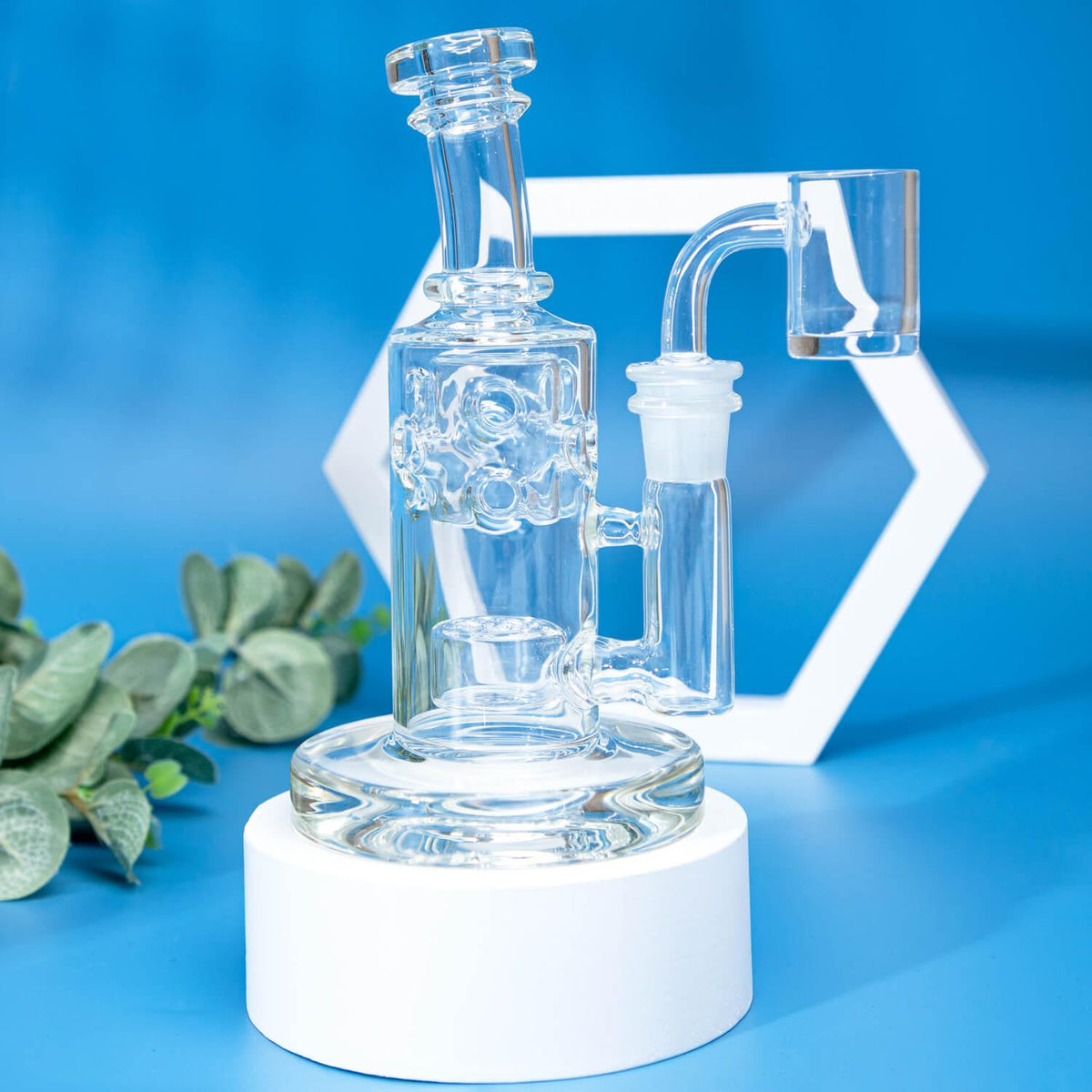 Sirui DAB Rig Oil Rig Glass Water Pipe Smoking Accessories Pumpkin