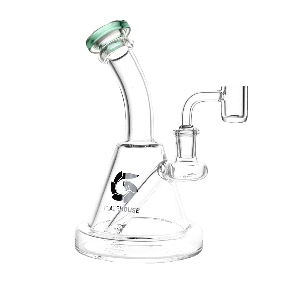 Glass House Bent Neck Glass Dab Rig PILOTDIARY