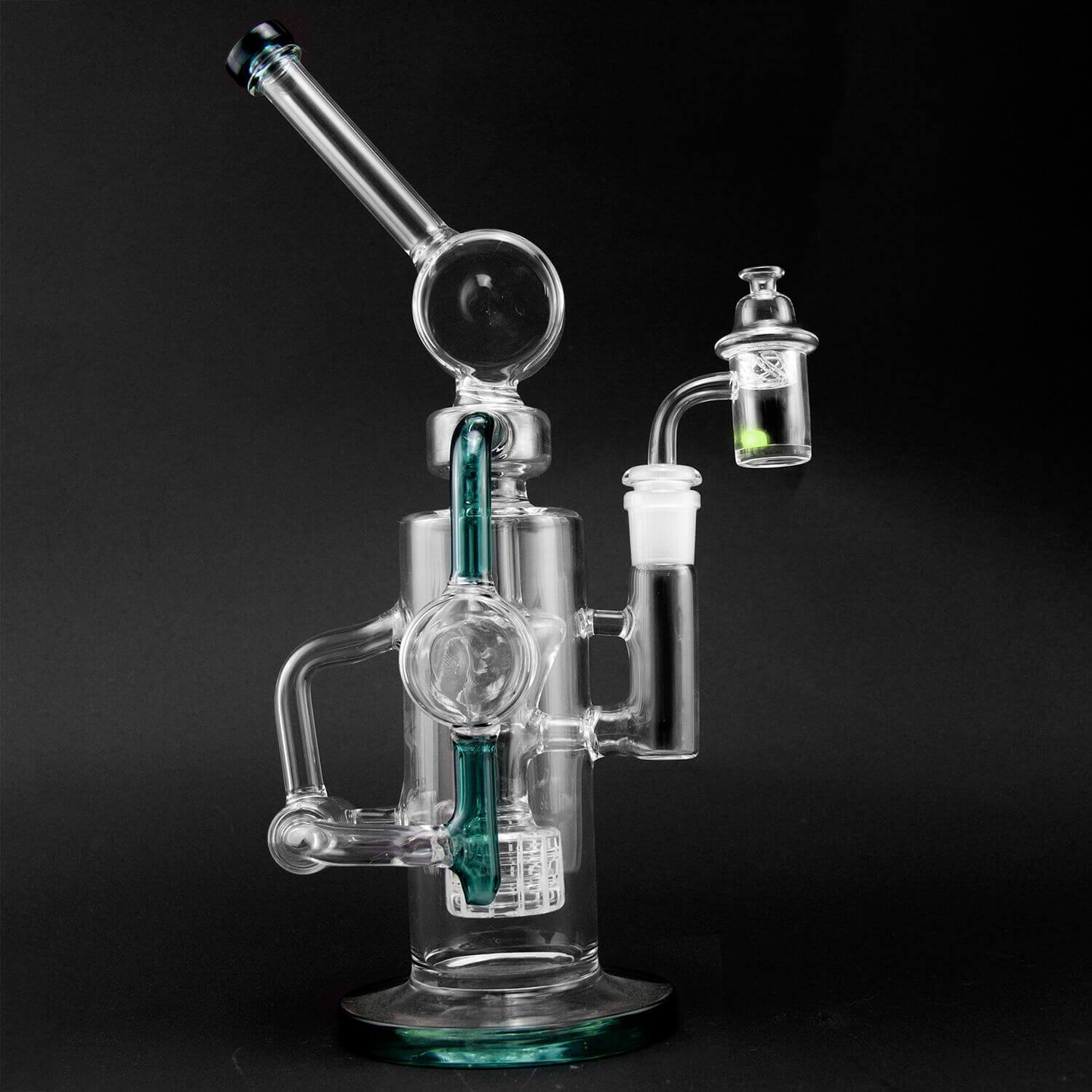 Quartz Banger with Spinner Carb Cap and Terp Pearls - PILOT DIARY