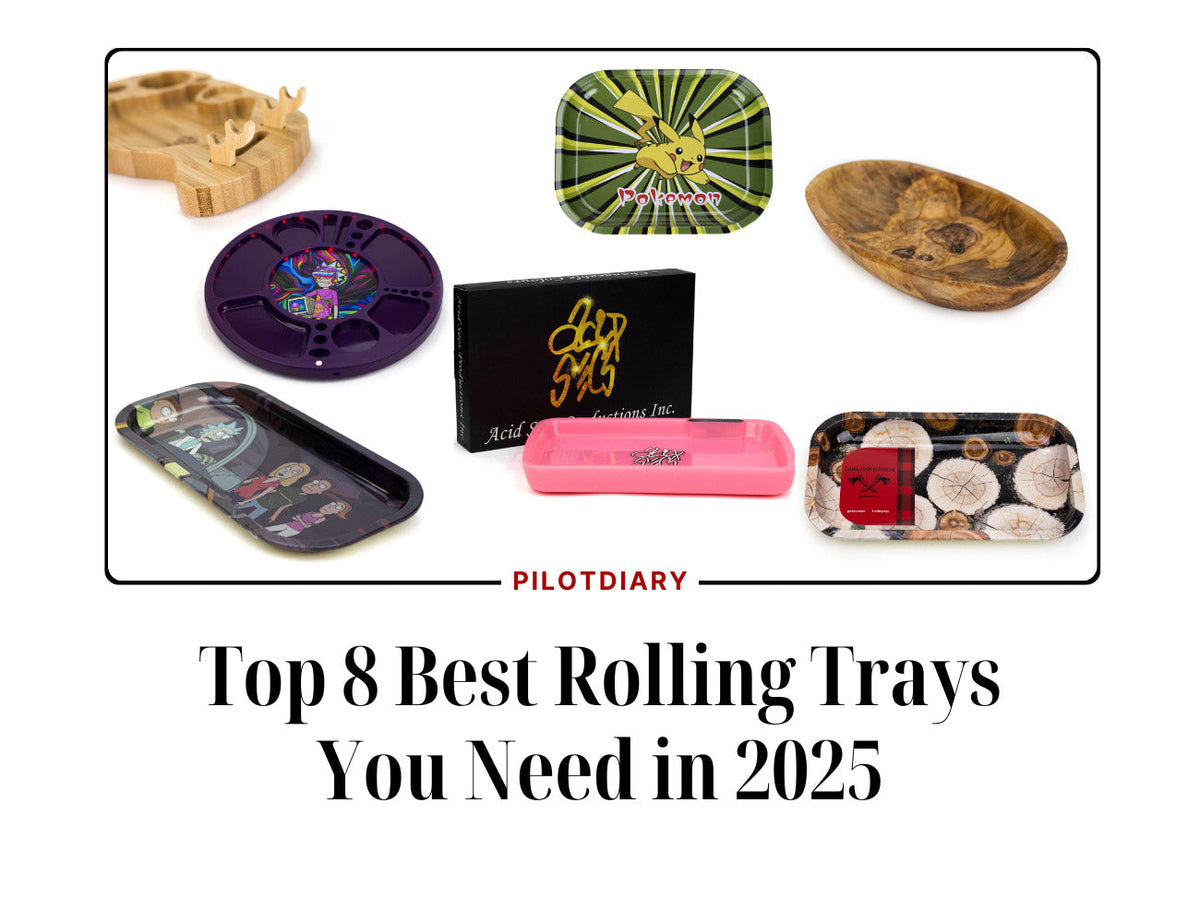 8 Best Rolling Trays You Need in 2025