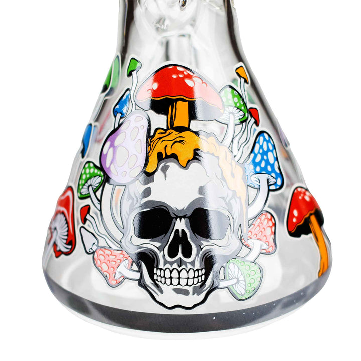 10" Glow in the Dark Skull Bong - pilotdiary