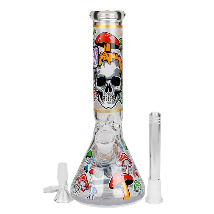 10" Glow in the Dark Skull Bong - pilotdiary