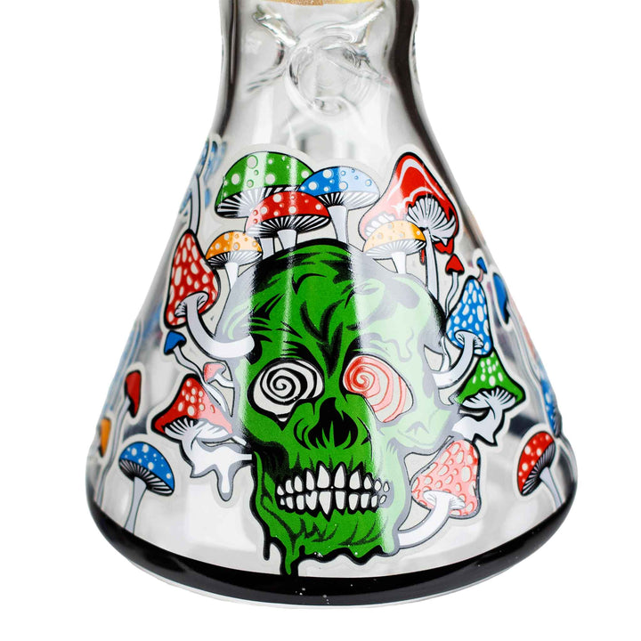 10" Glow in the Dark Skull Bong - pilotdiary