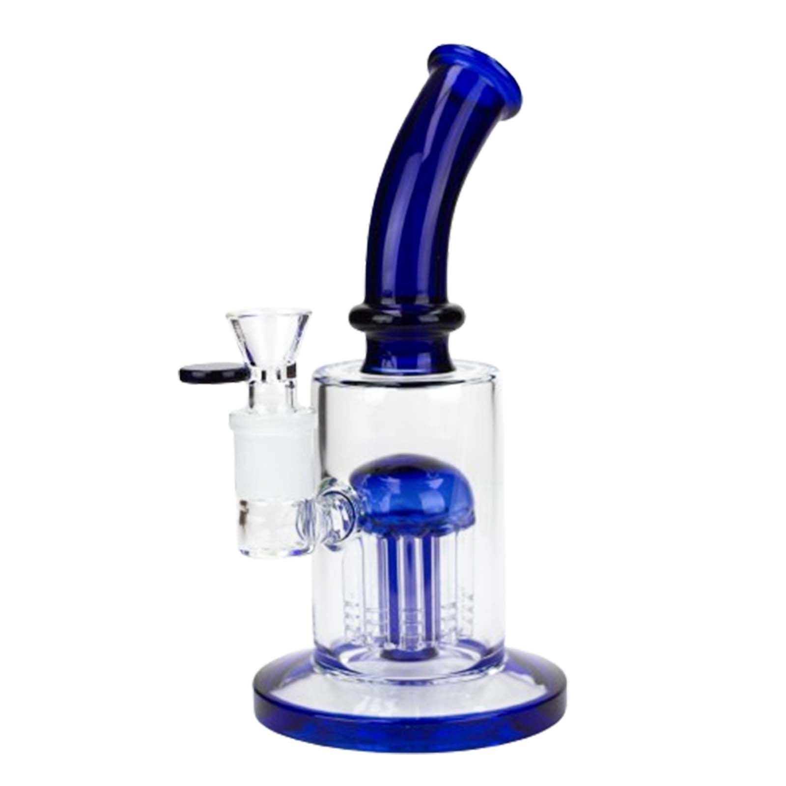 10" Glass Bubbler with 10-Arm Perc