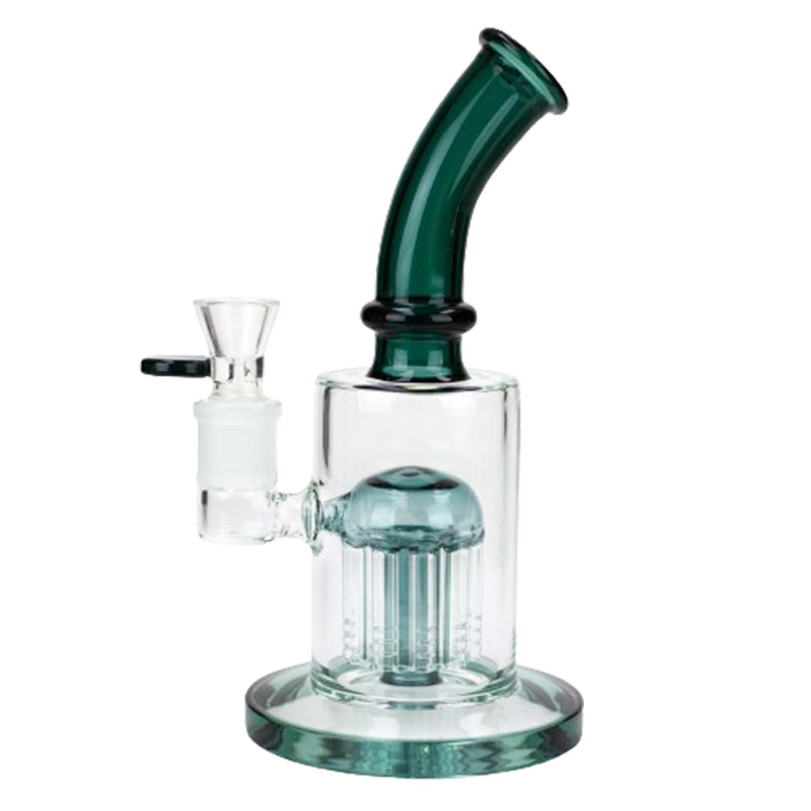 10" Glass Bubbler with 10-Arm Perc