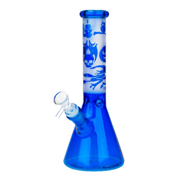 10" Halloween Partern Beaker Bong