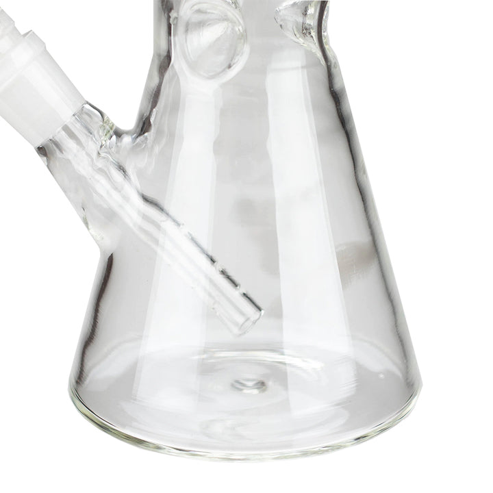 10" Clear Beaker Glass Bong Base