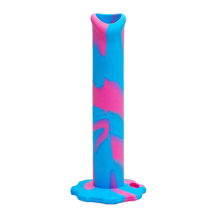 10 inch Silicone Straight Tube Bong - pilotdiary