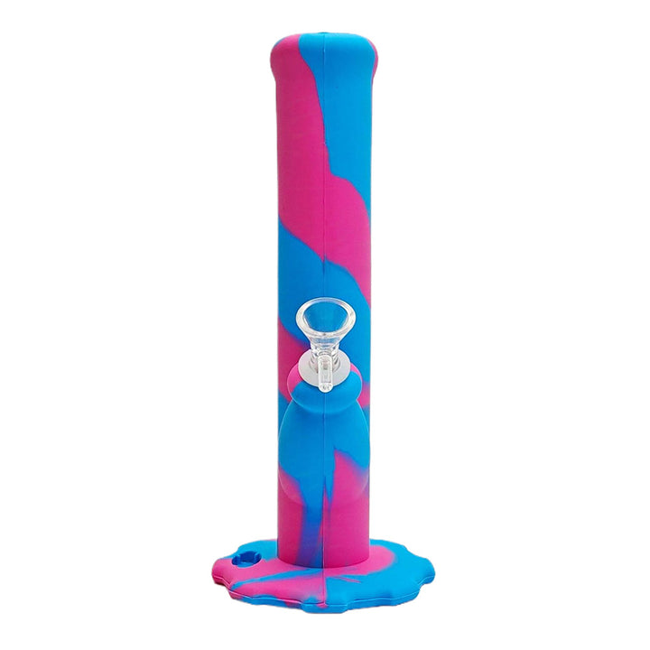 10 inch Silicone Straight Tube Bong - pilotdiary