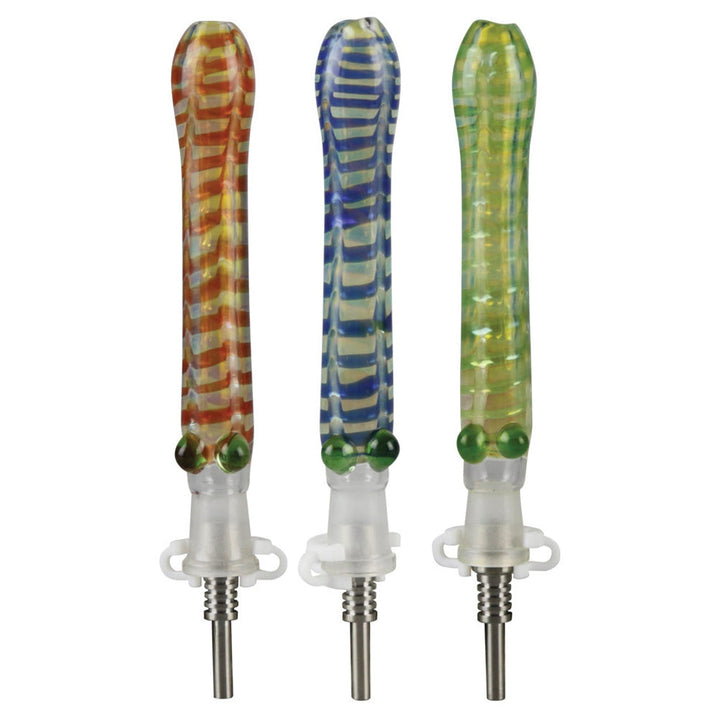 10mm Glass Nectar Collector with Titanium Tip - pilotdiary