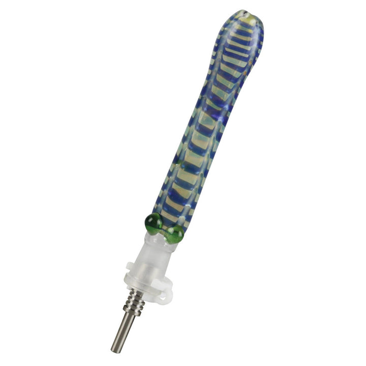 10mm Glass Nectar Collector with Titanium Tip - pilotdiary