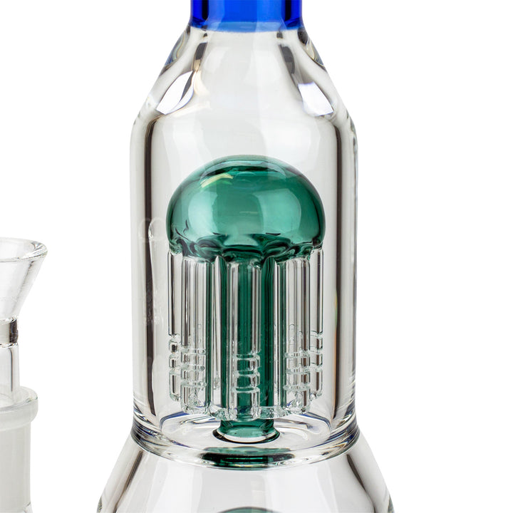 11" Infyniti Double Percolator Glass Bubbler PILOTDIARY