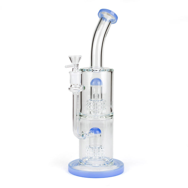 12″ Double Tree Perc Bong - pilotdiary