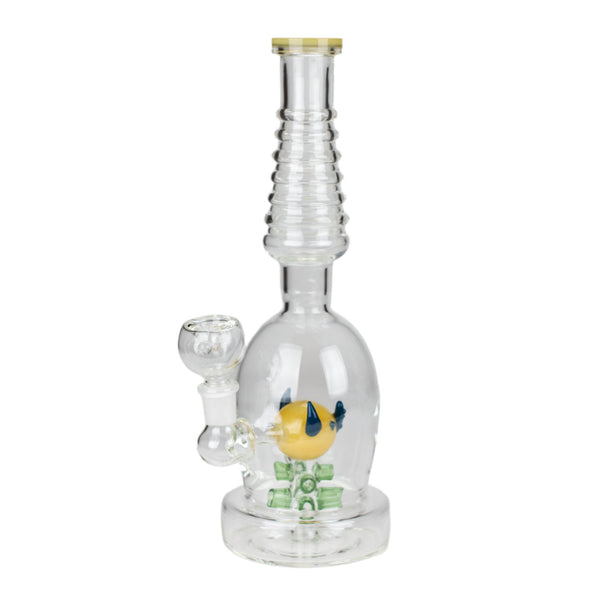 12" Fancy Glass Water Bong