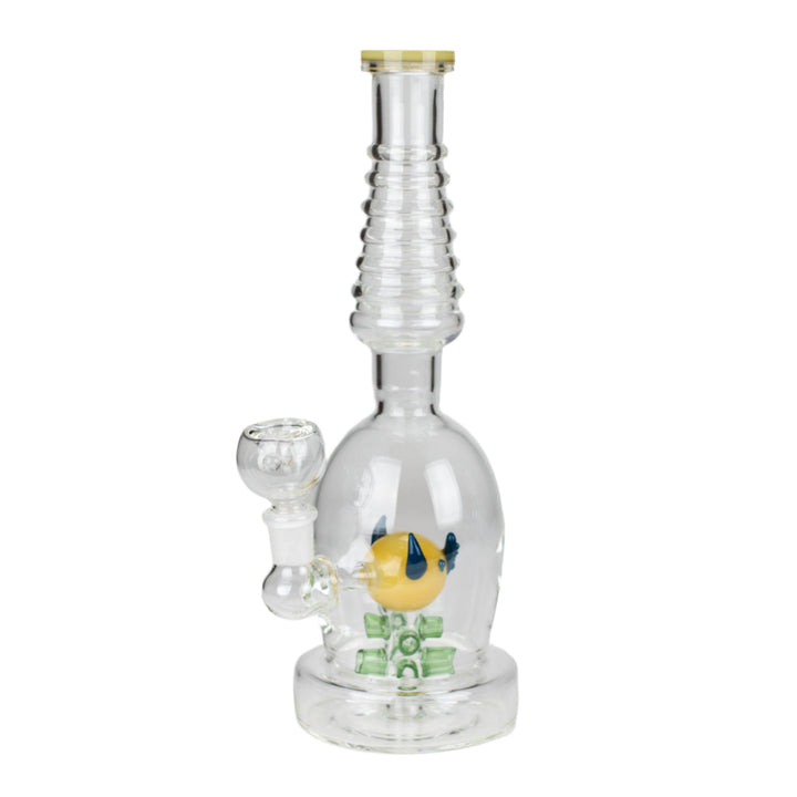 12" Fancy Glass Water Bong