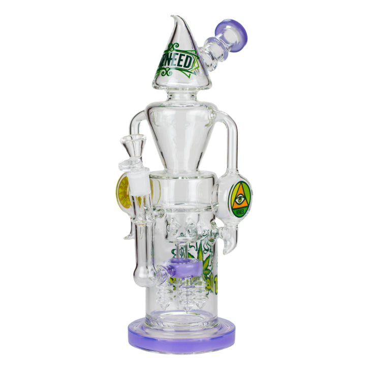 13.5" Halo Spire Glass Bong - inhalco