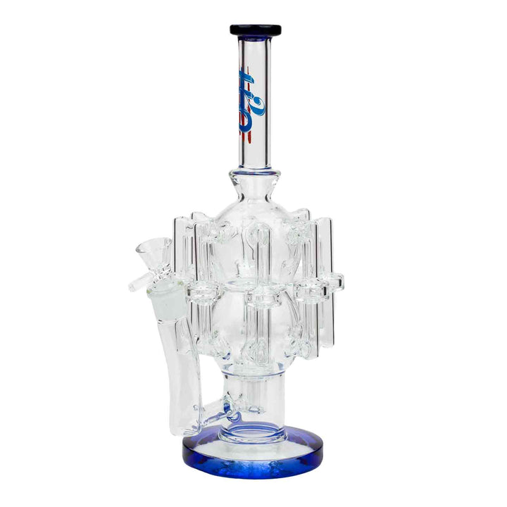 13.5" H2O Glass Water Recycle Bong - PILOTDIARY