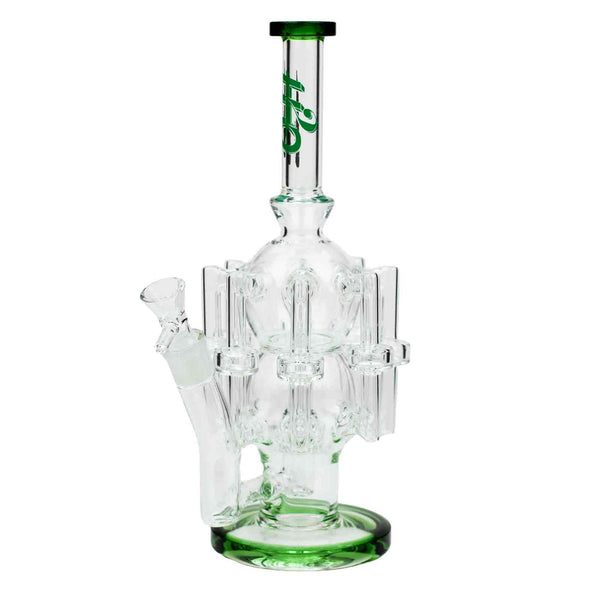 13.5" H2O Glass Water Recycle Bong - PILOTDIARY