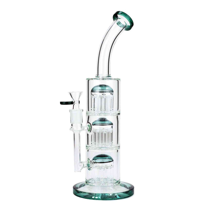 13" Triple Tree Perc Bong - PILOTDIARY