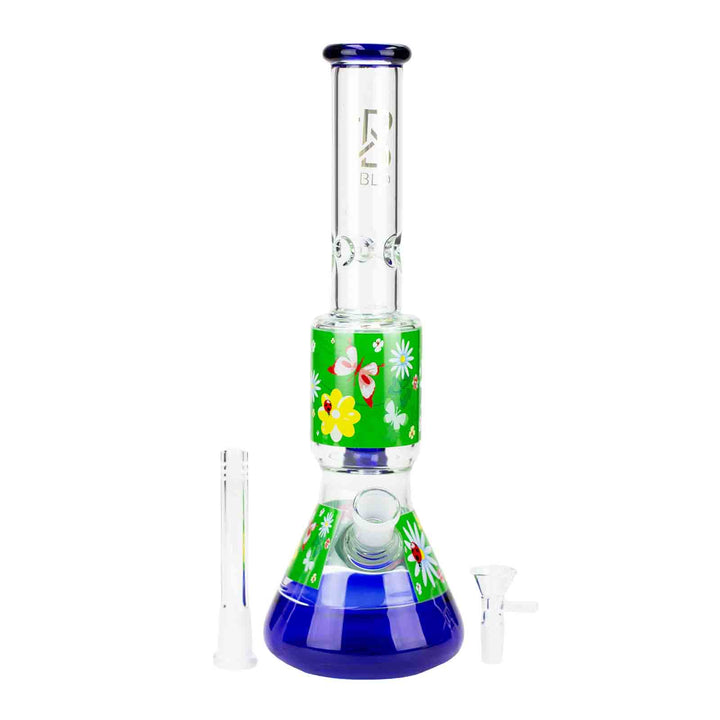 13" Flower Bong with Beaker Base - PILOTDIARY