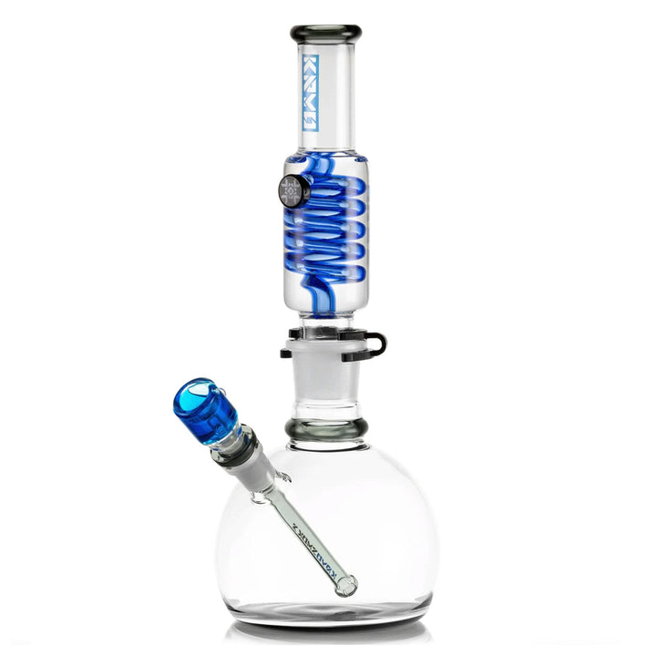 14 Inch Glycerin Coil Bubble Bong with a freezable coil