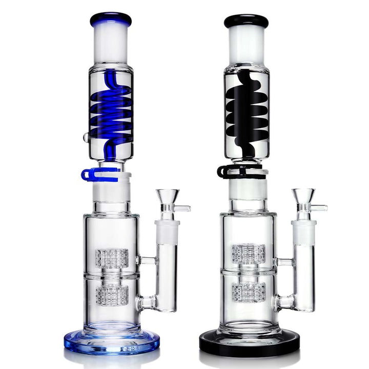 14" Glycerin Freezable Straight Tube Bong