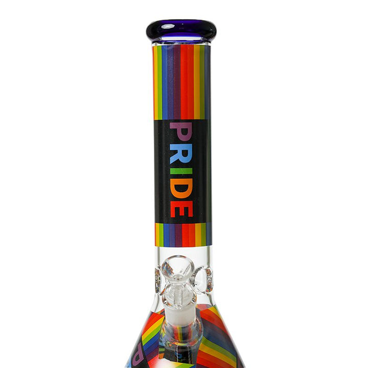14 inch Thick Glass Beaker Bong with 5mm borosilicate glass