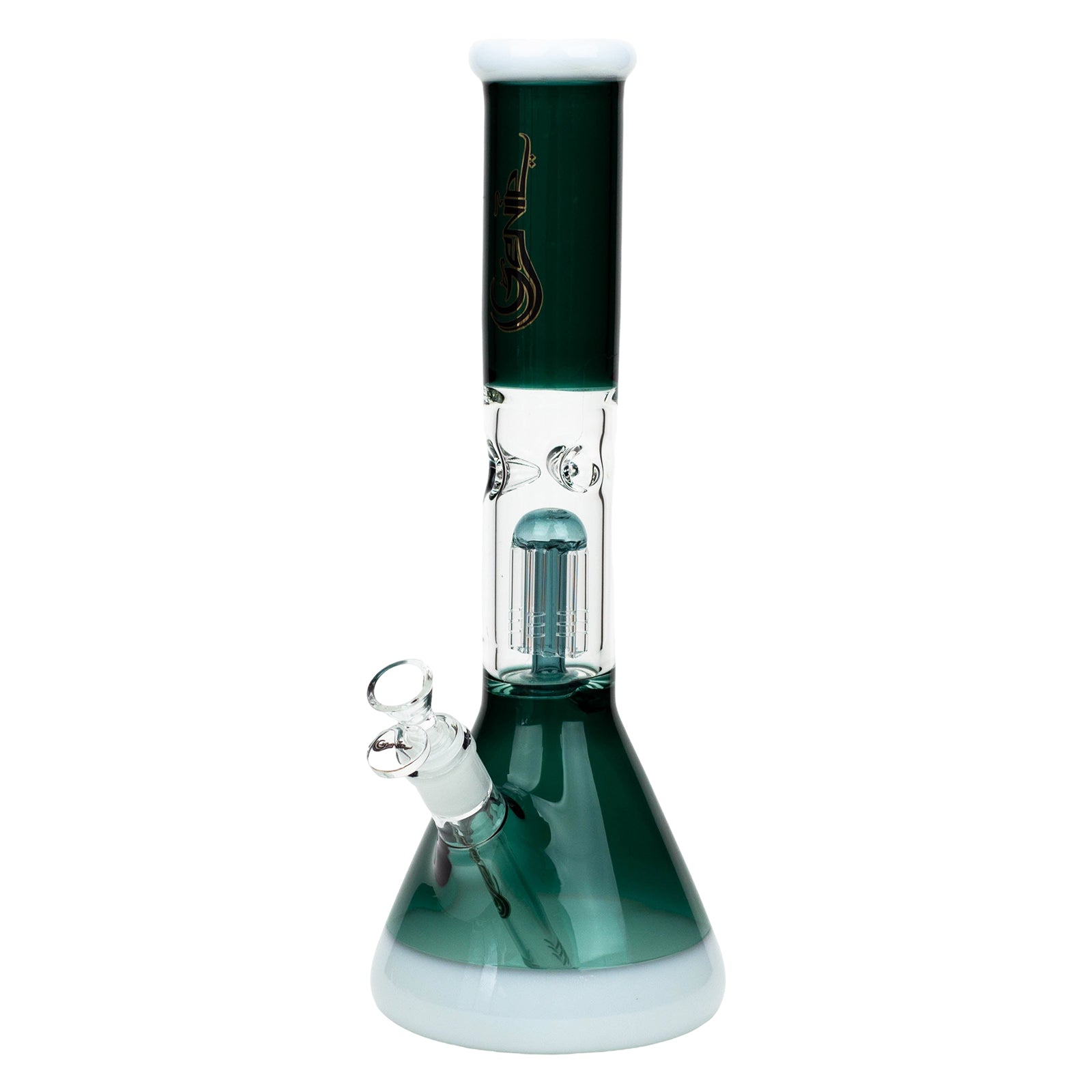 14.5" Genie Tree Arms Two Tone Bong