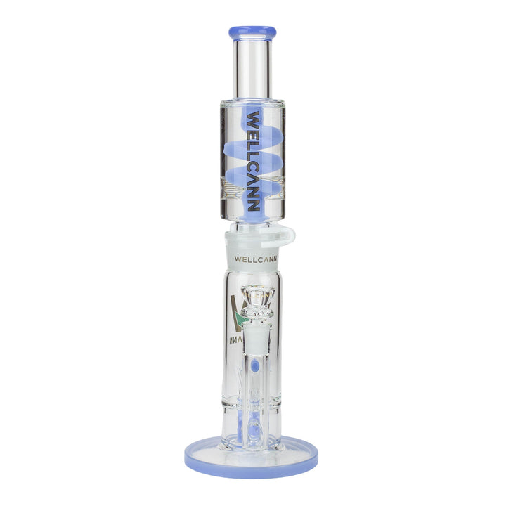 14.5" Glycerin Detachable Bong with Ratchet Perc - PILOTDIARY