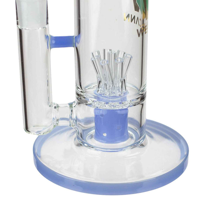 14.5" Glycerin Detachable Bong with Ratchet Perc - PILOTDIARY