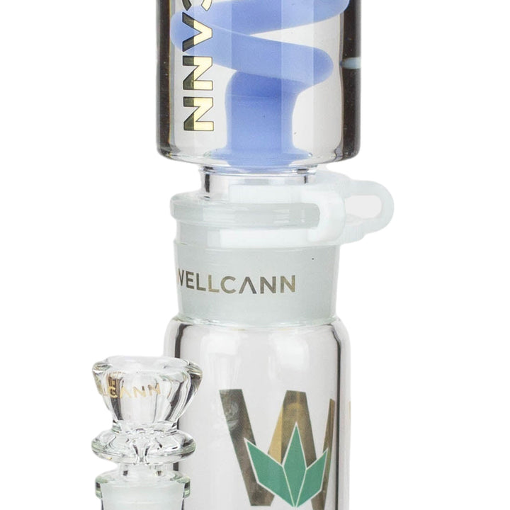 14.5" Glycerin Detachable Bong with Ratchet Perc - PILOTDIARY