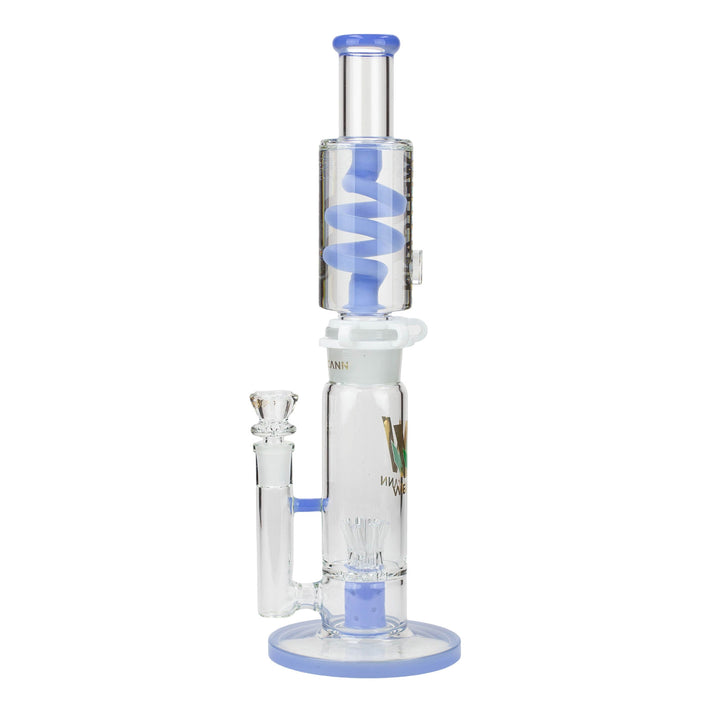 14.5" Glycerin Detachable Bong with Ratchet Perc - PILOTDIARY