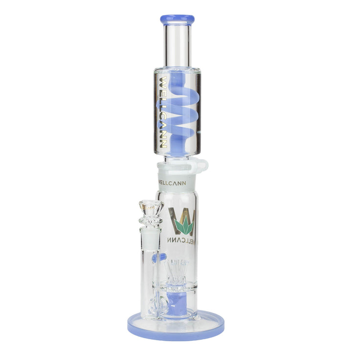 14.5" Glycerin Detachable Bong with Ratchet Perc - PILOTDIARY