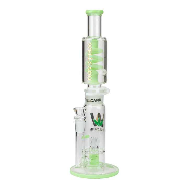 14.5" Glycerin Detachable Bong with Ratchet Perc - PILOTDIARY