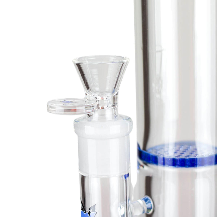 14-Inch Honeycomb Glass Bong with Two Disk Percolators - pilotdiary