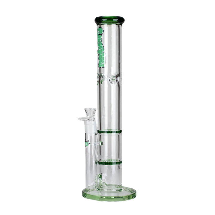 14-Inch Honeycomb Glass Bong with Two Disk Percolators - pilotdiary