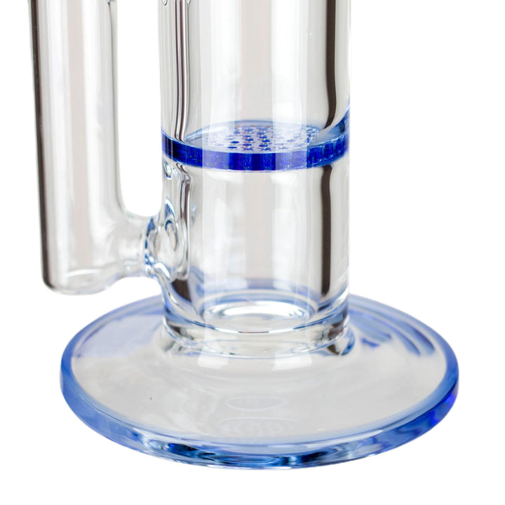 14-Inch Honeycomb Glass Bong with Two Disk Percolators - pilotdiary