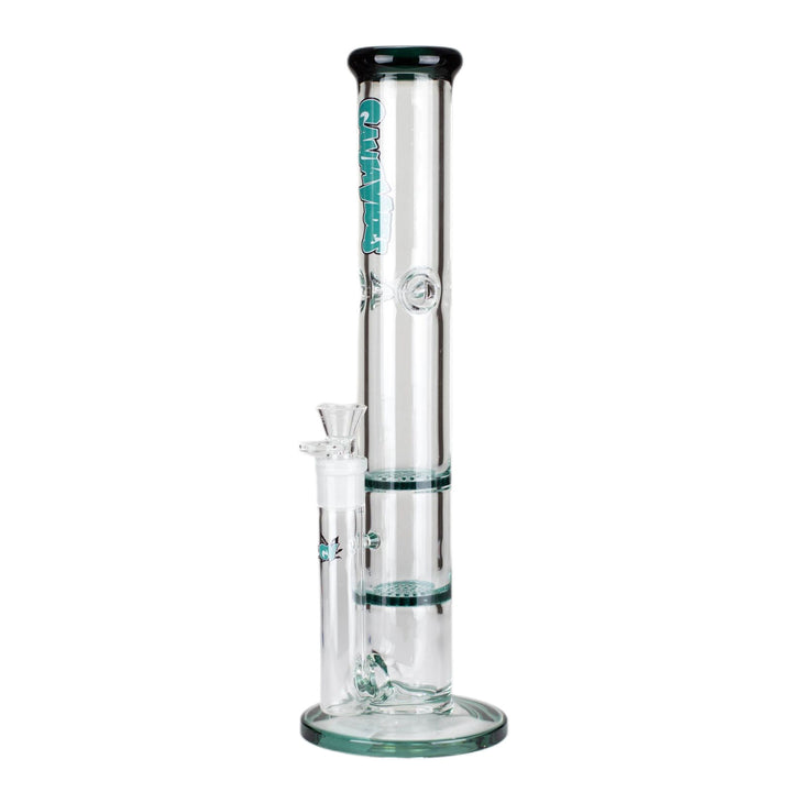 14-Inch Honeycomb Glass Bong with Two Disk Percolators - pilotdiary