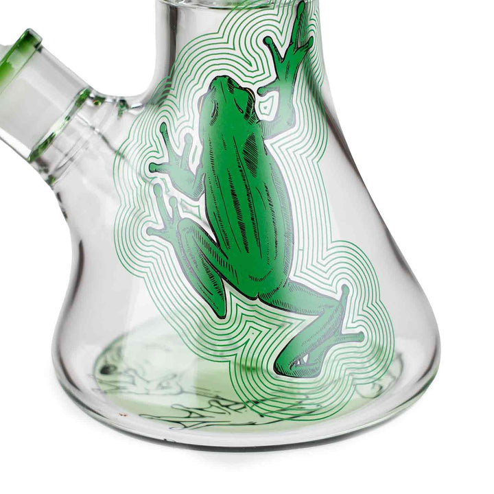 14" Green Frog Beaker Bong - PILOTDIARY