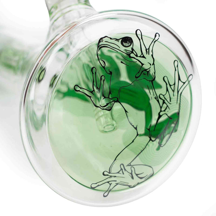 14" Green Frog Beaker Bong - PILOTDIARY