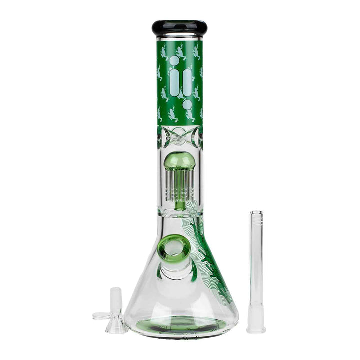 14" Green Frog Beaker Bong - PILOTDIARY