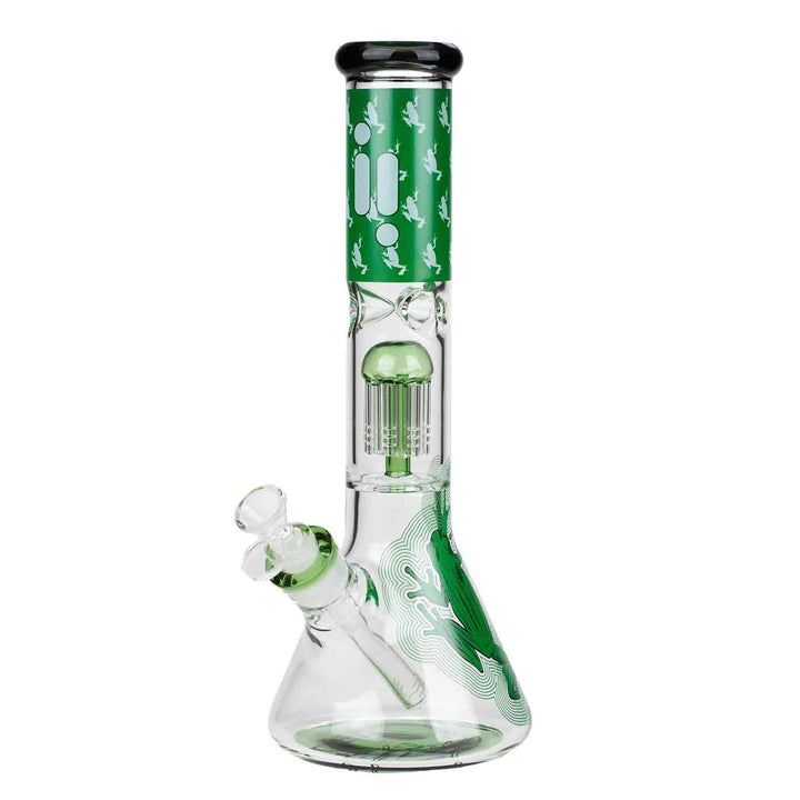 14" Green Frog Beaker Bong - PILOTDIARY