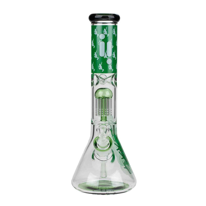 14" Green Frog Beaker Bong - PILOTDIARY