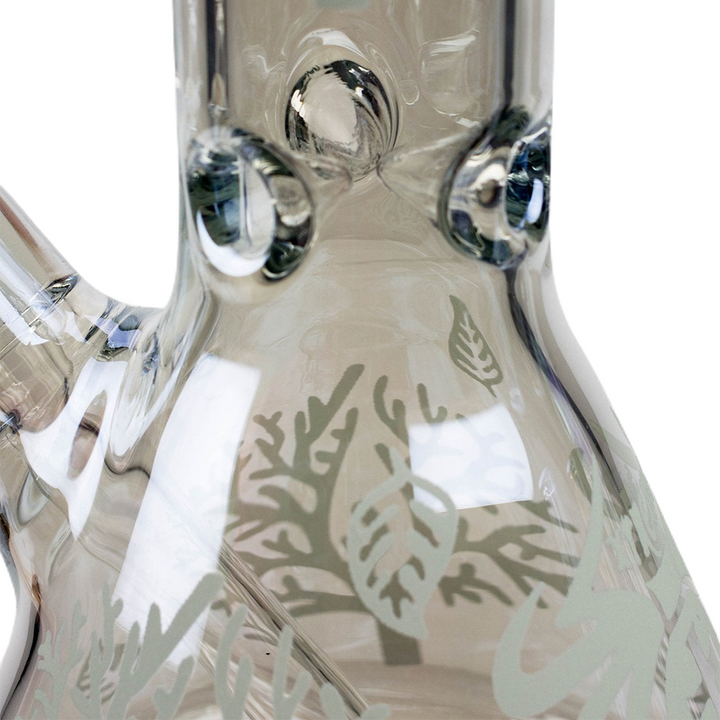 14" XTREME Electroplated Glow Bong with Tree of Life Design - PILOTDIARY
