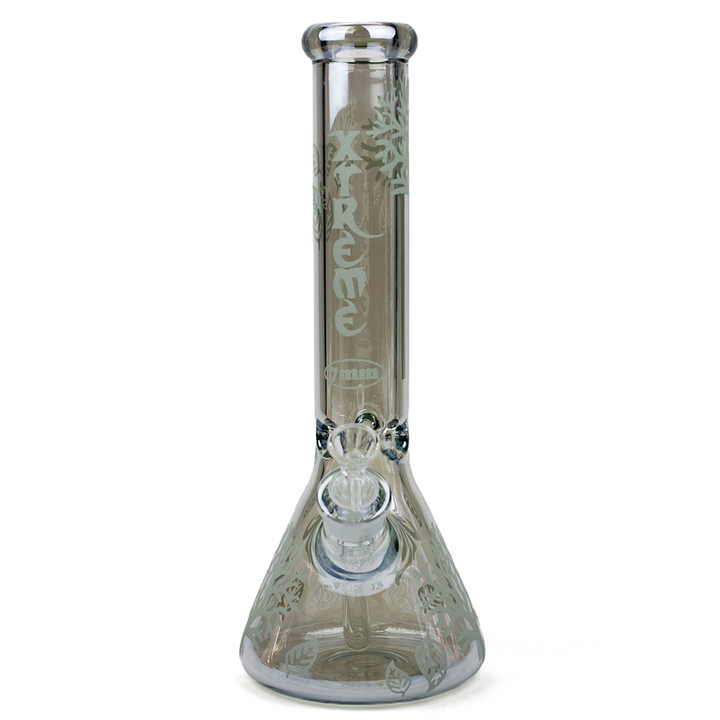 14" XTREME Electroplated Glow Bong with Tree of Life Design - PILOTDIARY