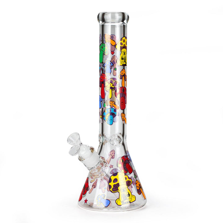PILOTDIARY 14" Glass Mushroom Bong with bowl