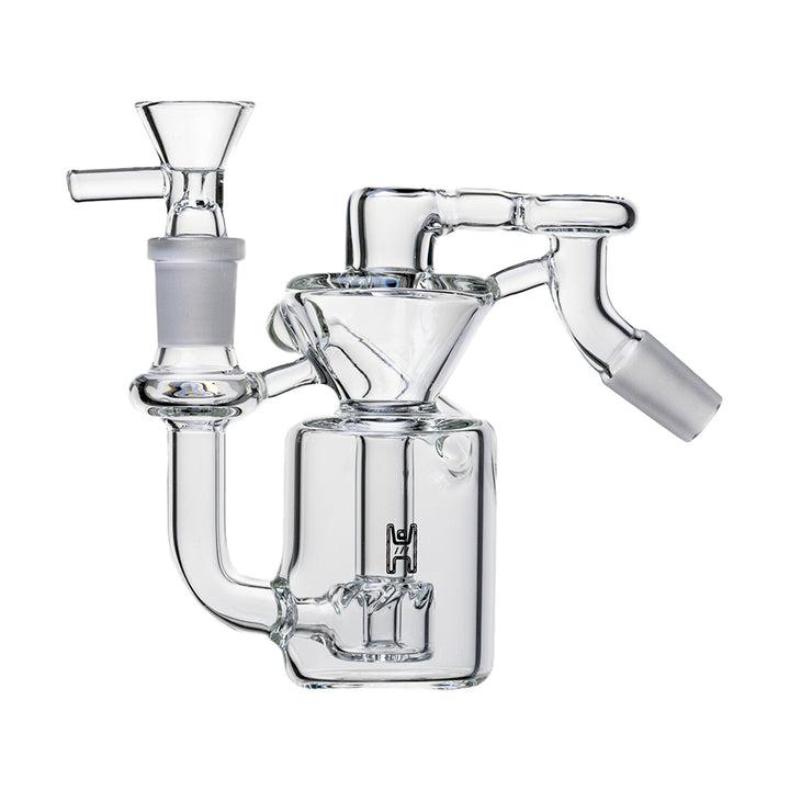14mm Recycler Ash Catcher, Clear, 45¡ã joint