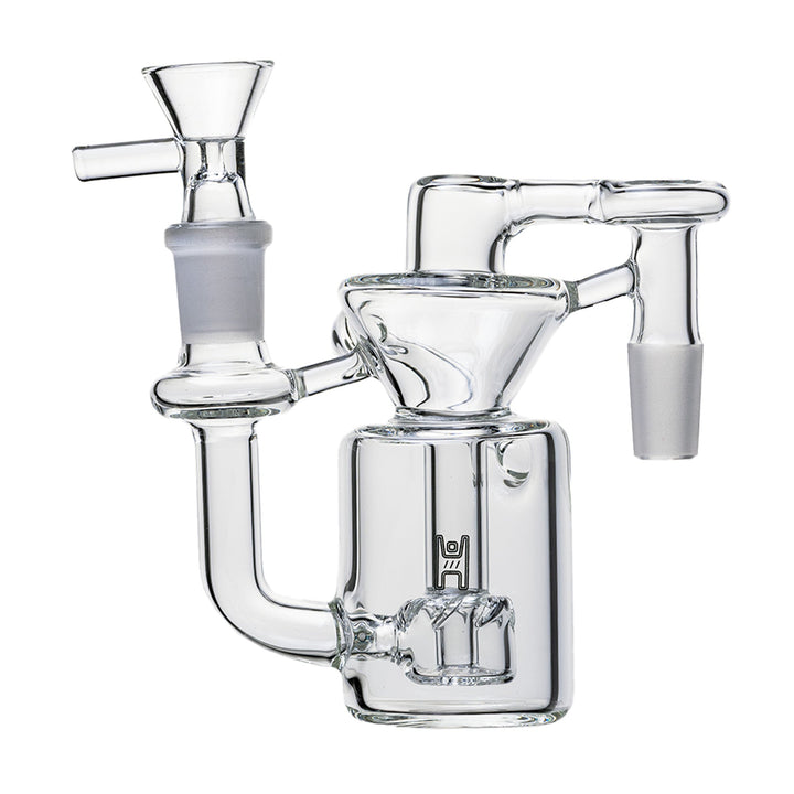 14mm Recycler Ash Catcher, Clear, 90¡ã joint