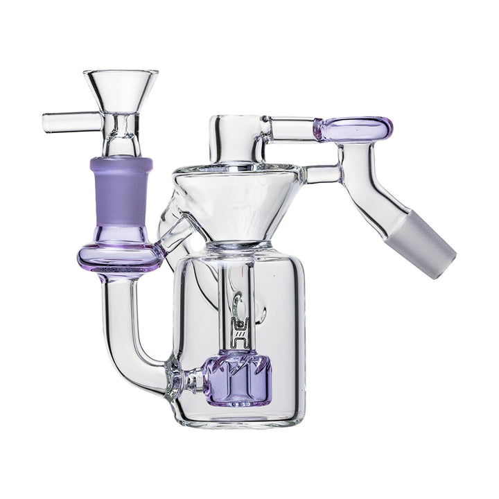 14mm Recycler Ash Catcher, Lavender, 45¡ã joint